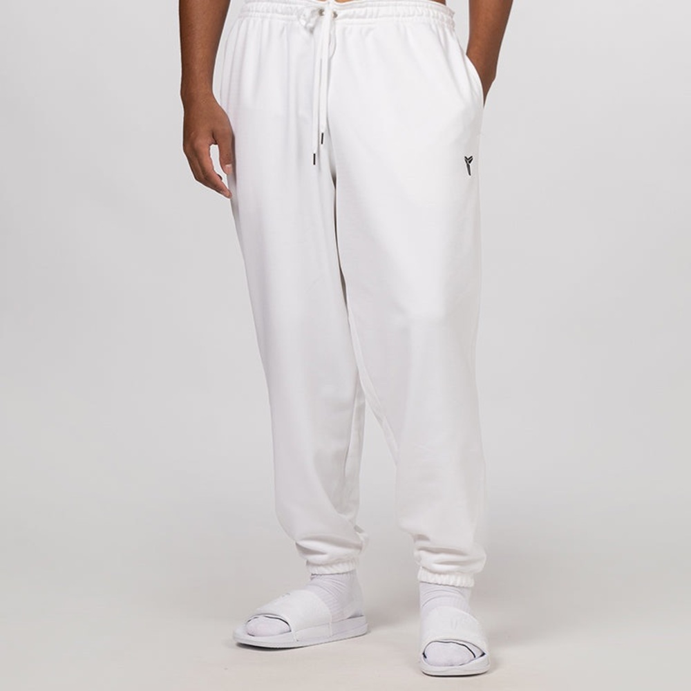 Nike Kobe Bryant Therma-FIT Basketball Pants White Size Large New With Tags